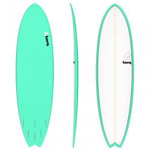 Σανίδα surf TORQ Epoxy TET 7.2 Fish Θαλασσί χρώμα 0106-22018
